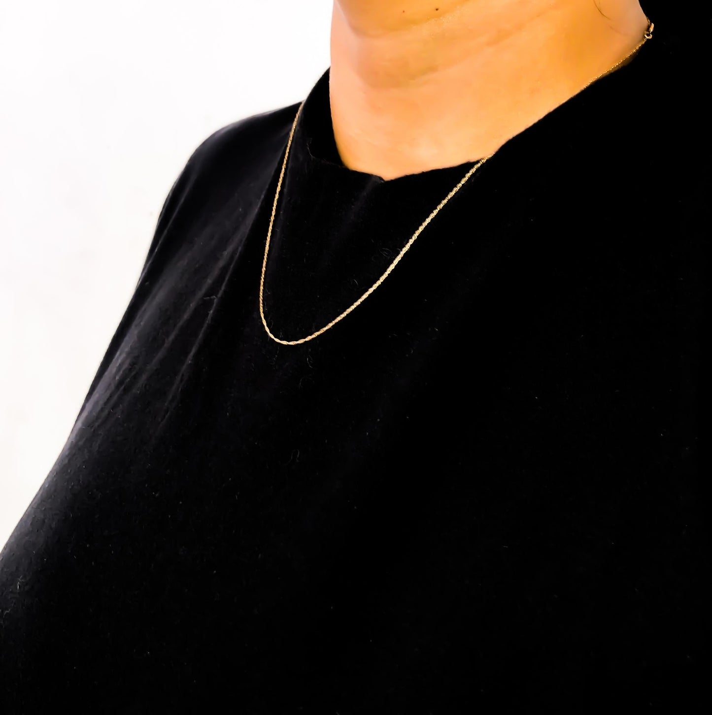 10K Gold Fine Rope Chain Necklace - Jewelry & Accessories - Fine Jewelry - Necklaces - Lanamoore