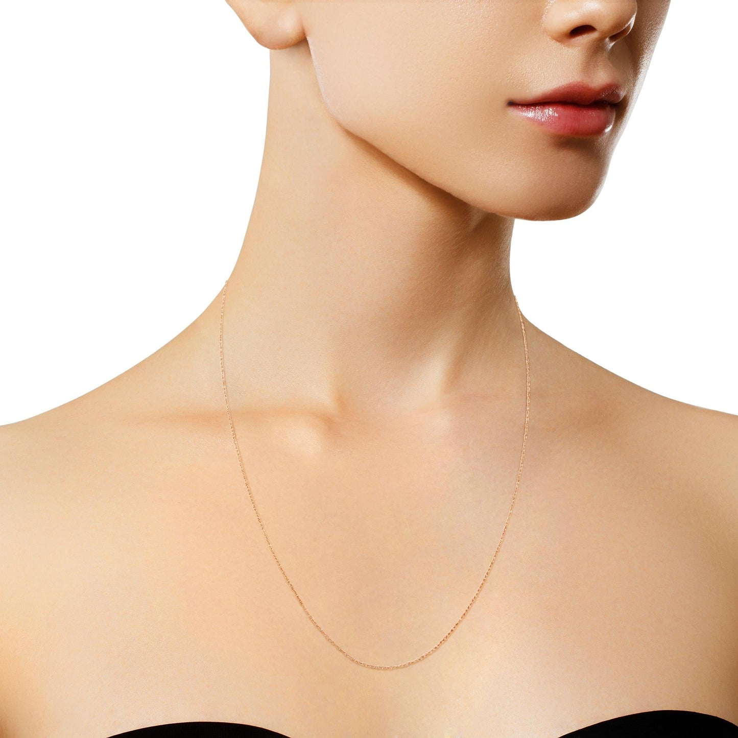 10K Gold Fine Rope Chain Necklace - Jewelry & Accessories - Fine Jewelry - Necklaces - Lanamoore