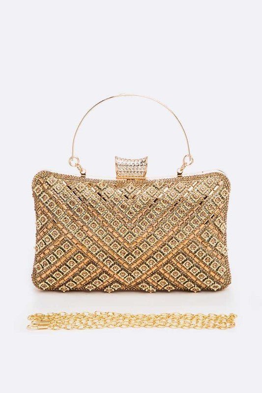 Crystal Box Clutch - Bags & Luggage - Women's Bags - Clutches - Lanamoore