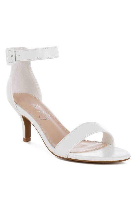 Frieda Kitten Heel Sandals - Lanamoore