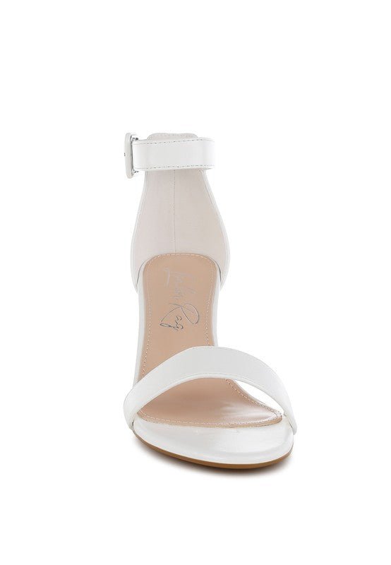 Frieda Kitten Heel Sandals - Lanamoore