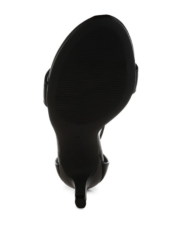 Frieda Kitten Heel Sandals - Lanamoore