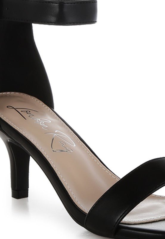 Frieda Kitten Heel Sandals - Lanamoore