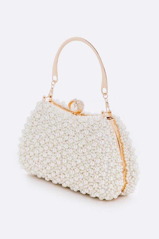 Helena Pearl Statement Clutch - Lanamoore