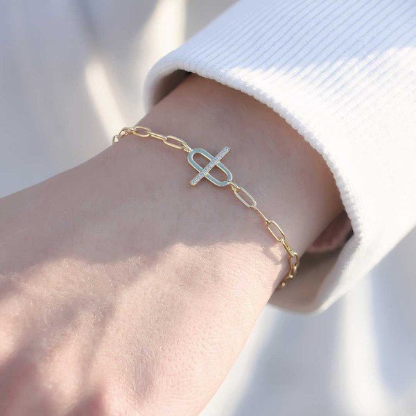 Leah Chain Link Bracelet - Lanamoore