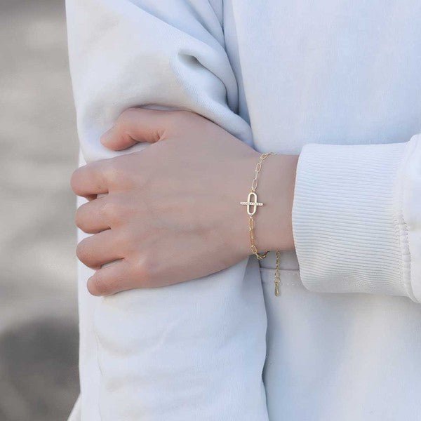 Leah Chain Link Bracelet - Lanamoore