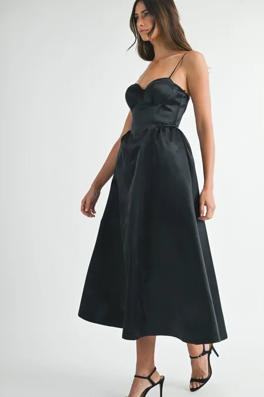 Mable Bustier Maxi Dress - Dress - Lanamoore