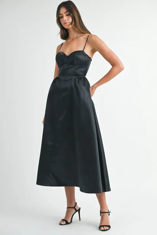 Mable Bustier Maxi Dress - Dress - Lanamoore