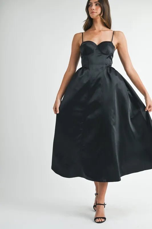 Mable Bustier Maxi Dress - Dress - Lanamoore