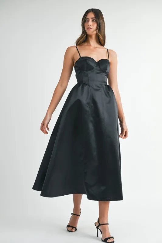 Mable Bustier Maxi Dress - Dress - Lanamoore