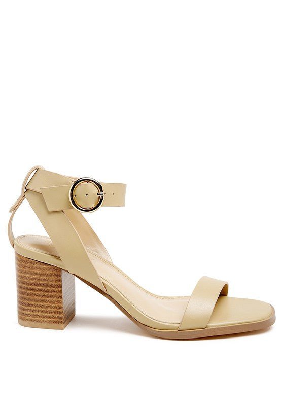 Morgan Block Heel Sandal - Lanamoore