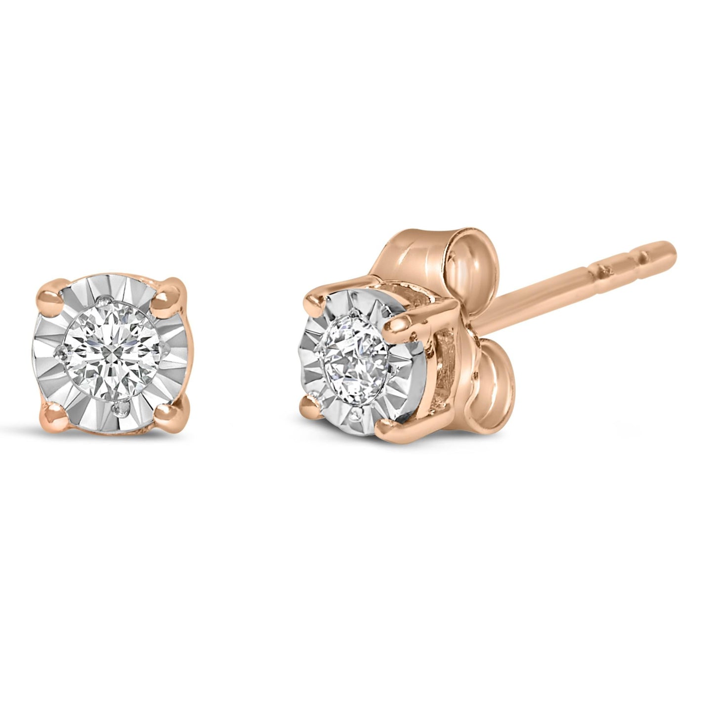 Serena Round Brilliant - Cut Diamond Stud Earrings - Jewelry & Accessories - Fine Jewelry - Earrings - Lanamoore