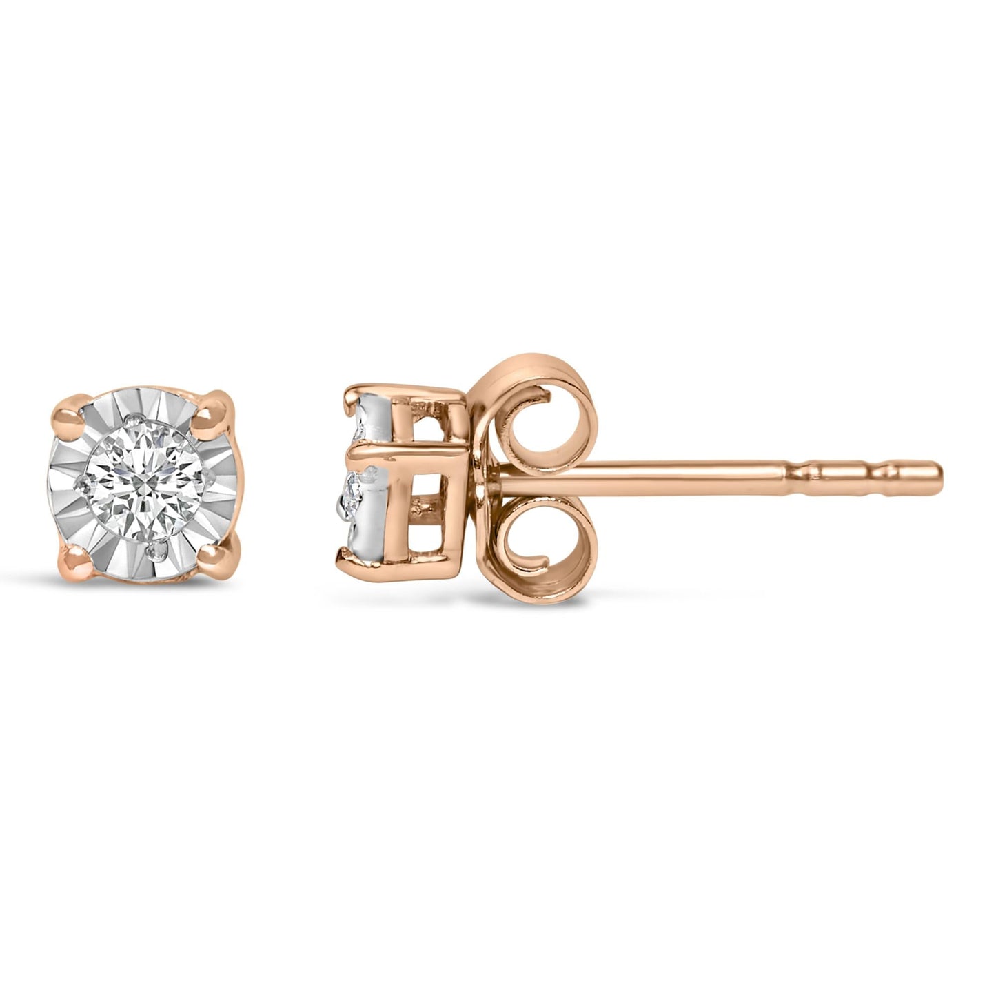 Serena Round Brilliant - Cut Diamond Stud Earrings - Jewelry & Accessories - Fine Jewelry - Earrings - Lanamoore