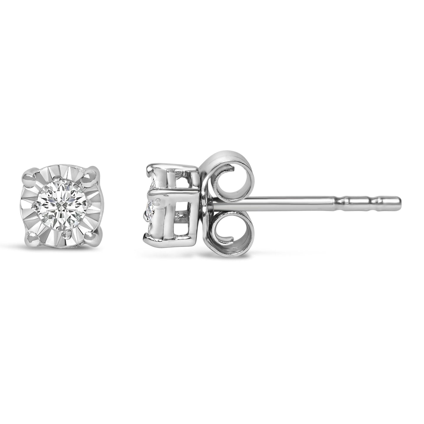 Serena Round Brilliant - Cut Diamond Stud Earrings - Jewelry & Accessories - Fine Jewelry - Earrings - Lanamoore