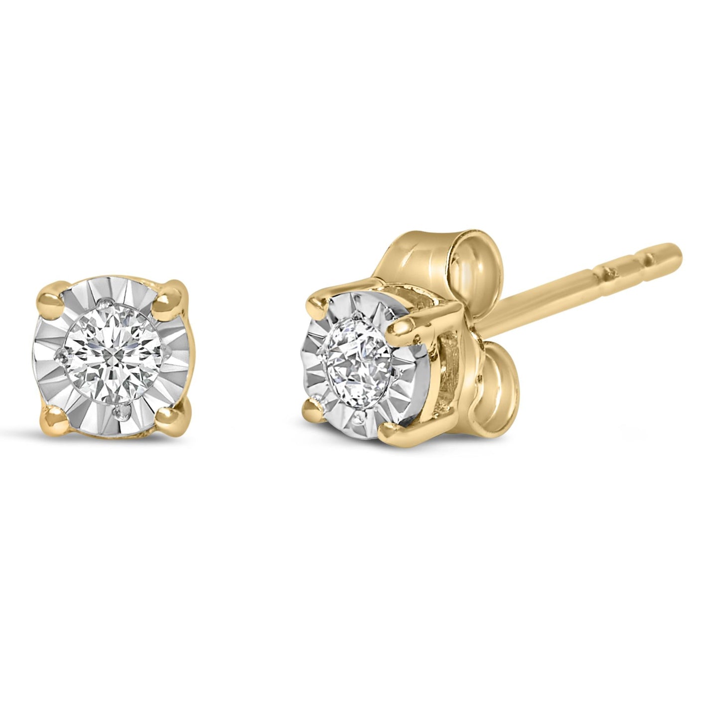 Serena Round Brilliant - Cut Diamond Stud Earrings - Jewelry & Accessories - Fine Jewelry - Earrings - Lanamoore