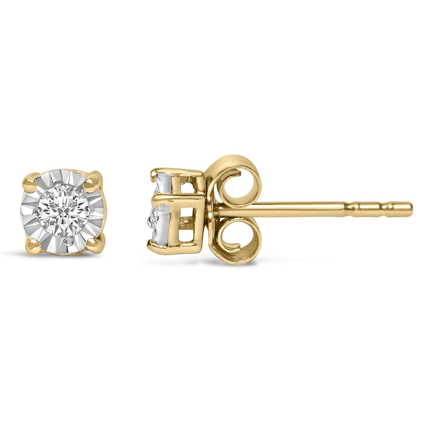Serena Round Brilliant - Cut Diamond Stud Earrings - Jewelry & Accessories - Fine Jewelry - Earrings - Lanamoore