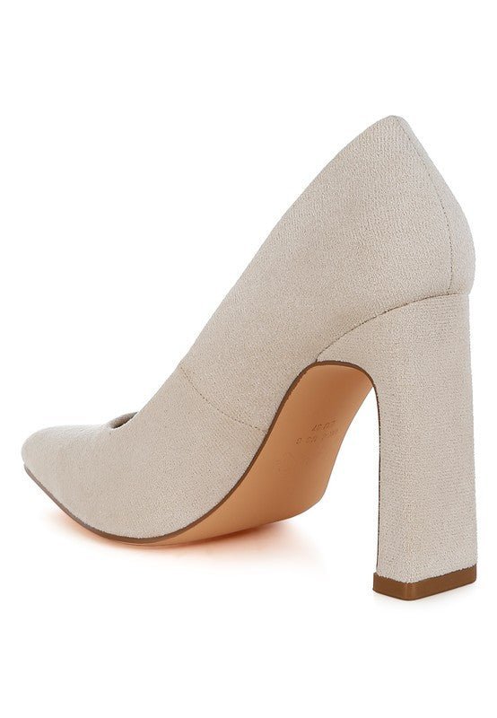 Shakari Block Pumps - Lanamoore