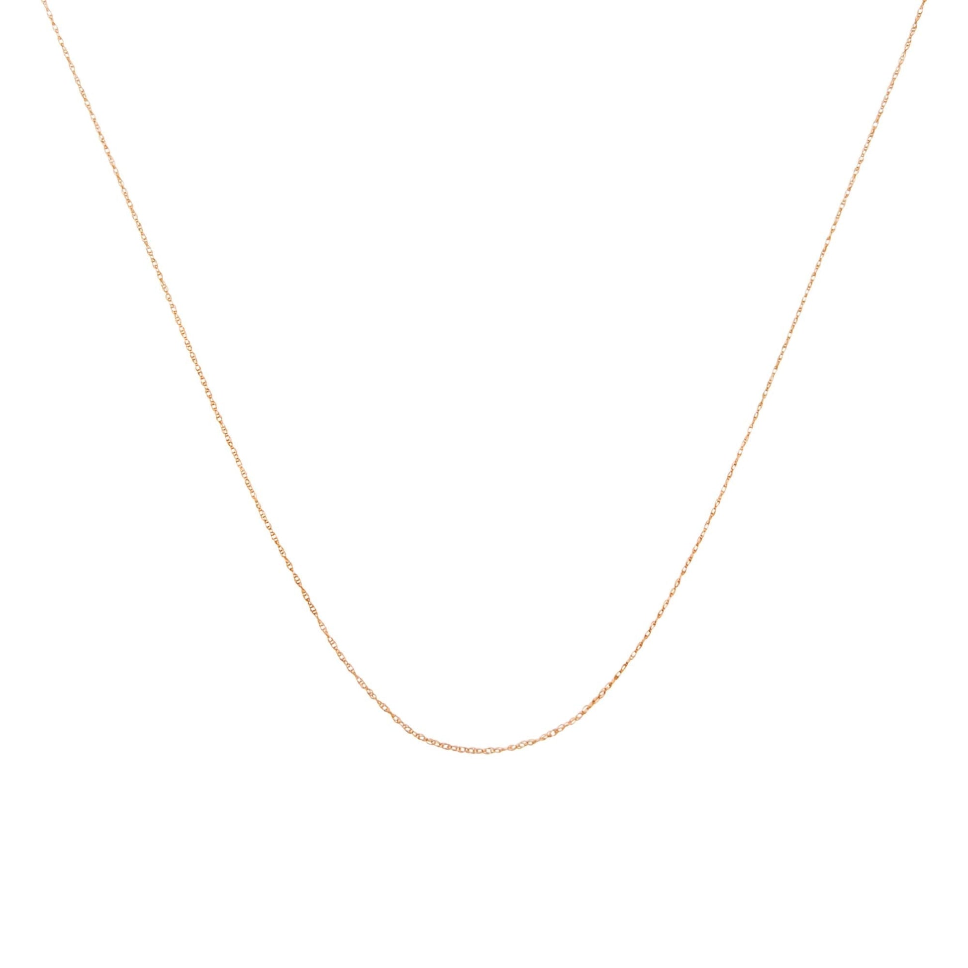 10K Gold Fine Rope Chain Necklace - Jewelry & Accessories - Fine Jewelry - Necklaces - Lanamoore