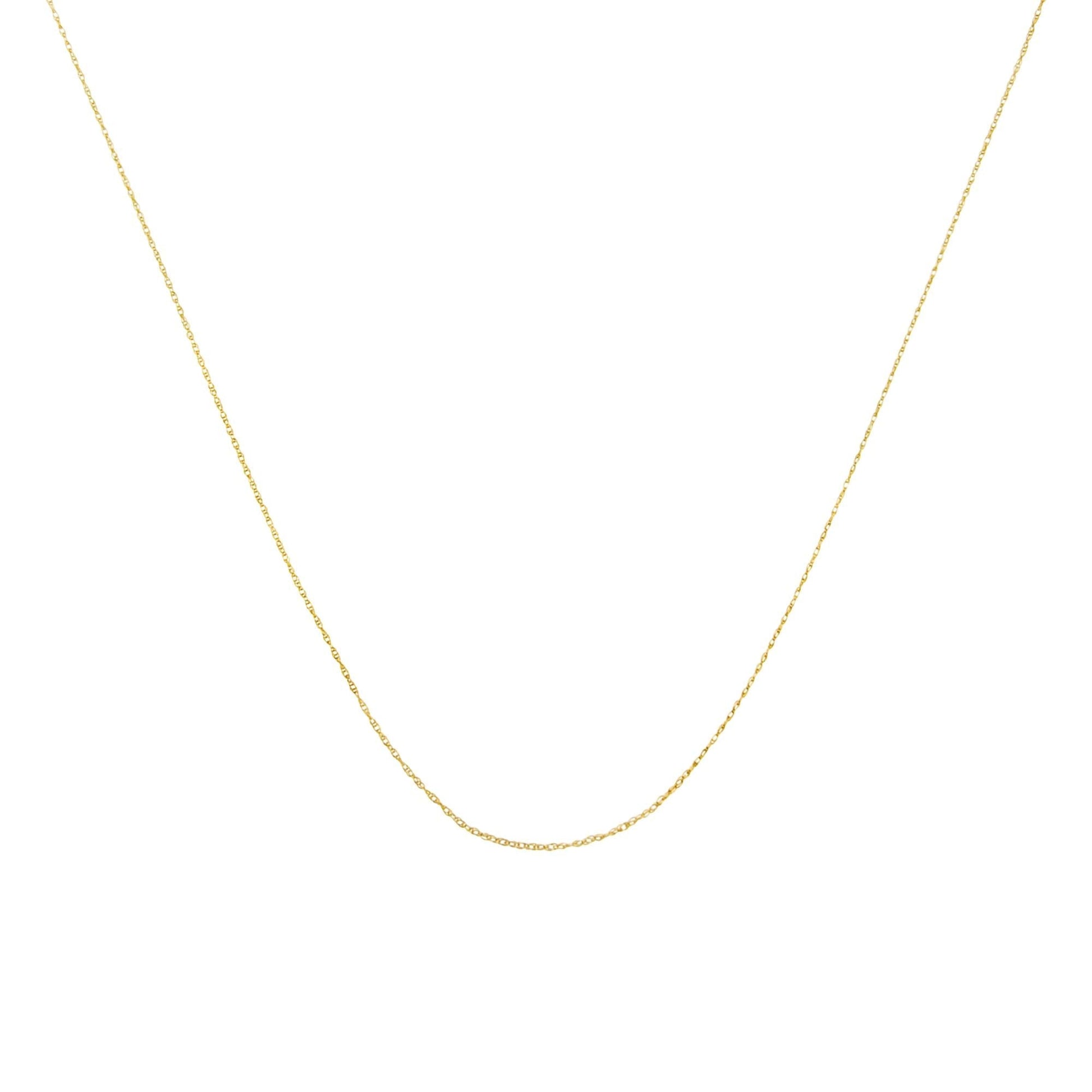 10K Gold Fine Rope Chain Necklace - Jewelry & Accessories - Fine Jewelry - Necklaces - Lanamoore