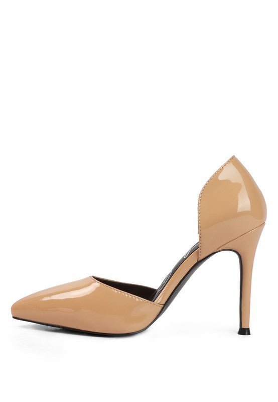 Candy Cane Patent Leather Stilettos - Lanamoore