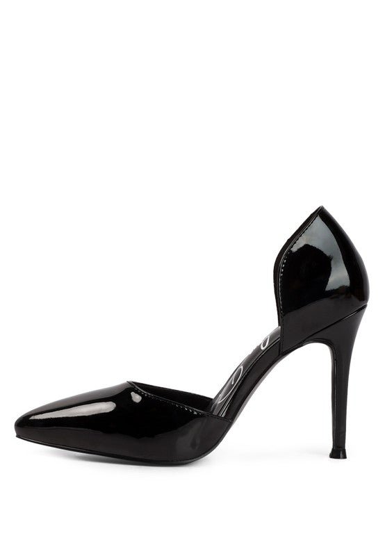 Candy Cane Patent Leather Stilettos - Lanamoore