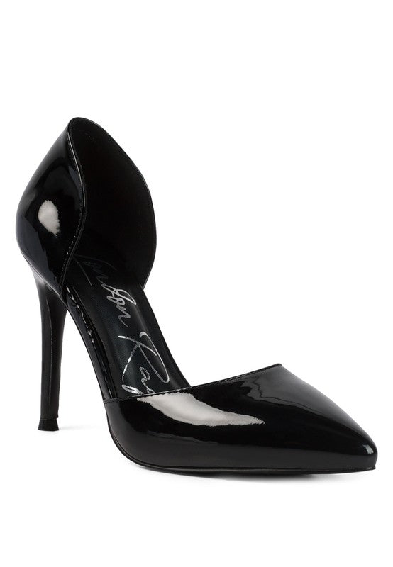 Candy Cane Patent Leather Stilettos - Lanamoore