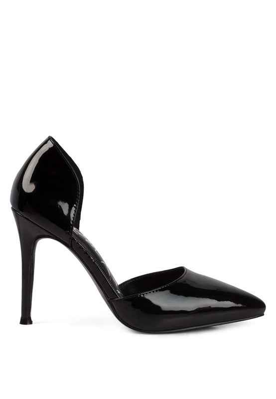 Candy Cane Patent Leather Stilettos - Lanamoore