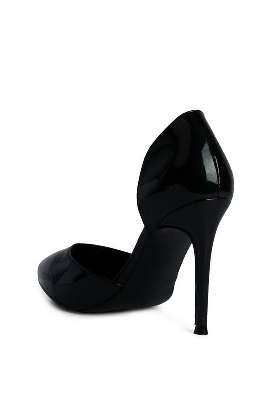 Candy Cane Patent Leather Stilettos - Lanamoore