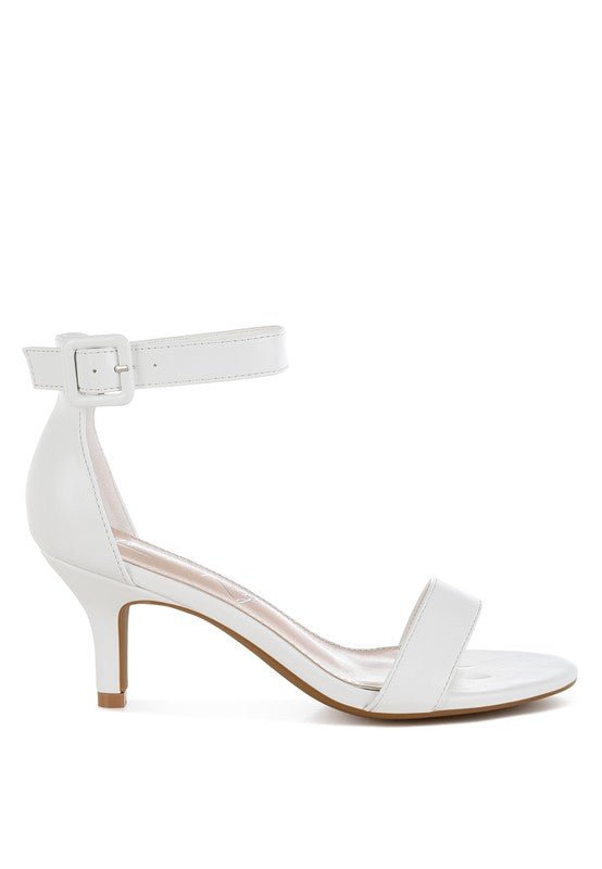 Frieda Kitten Heel Sandals - Lanamoore
