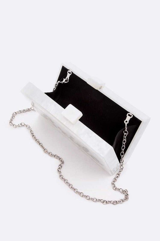 Glitter BRIDE Box Clutch - Lanamoore