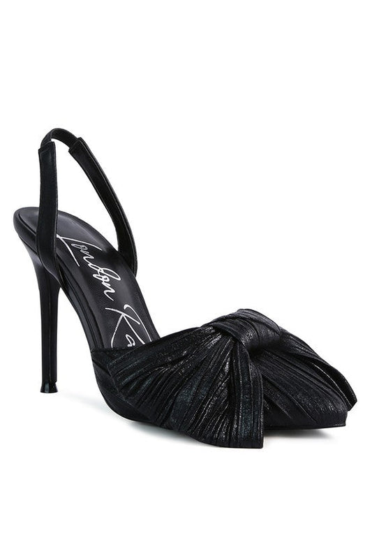 Kiki Bow Slingbacks - Lanamoore