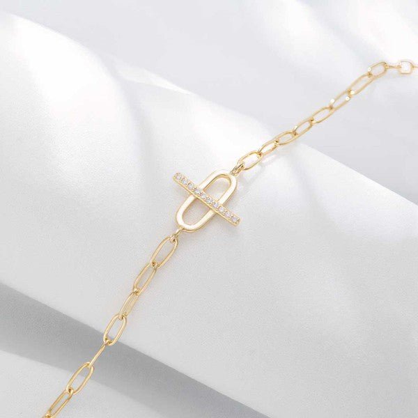 Leah Chain Link Bracelet - Lanamoore