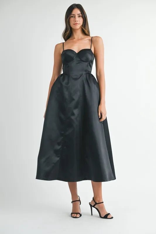 Mable Bustier Maxi Dress - Dress - Lanamoore
