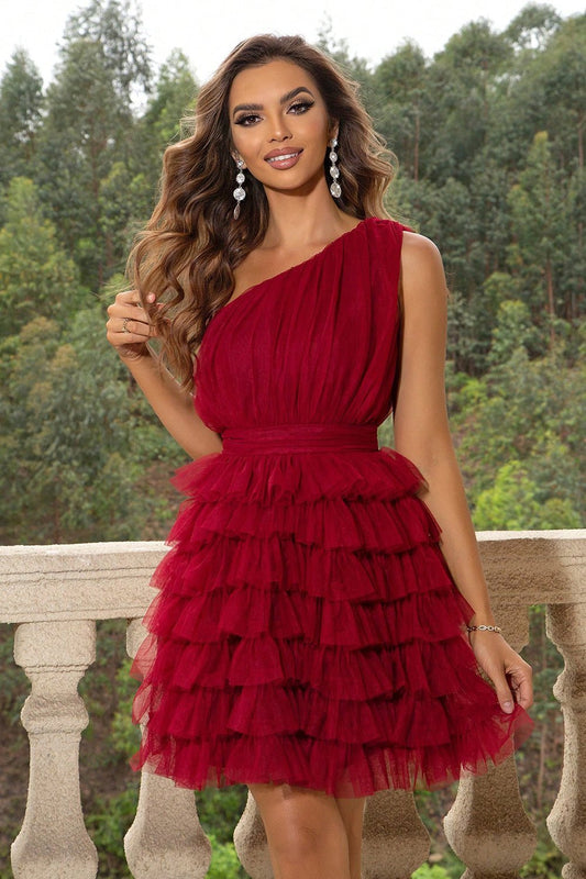 Meli One - Shoulder Sleeveless Dress - Dress - Lanamoore