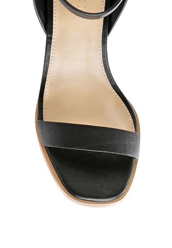 Morgan Block Heel Sandal - Lanamoore