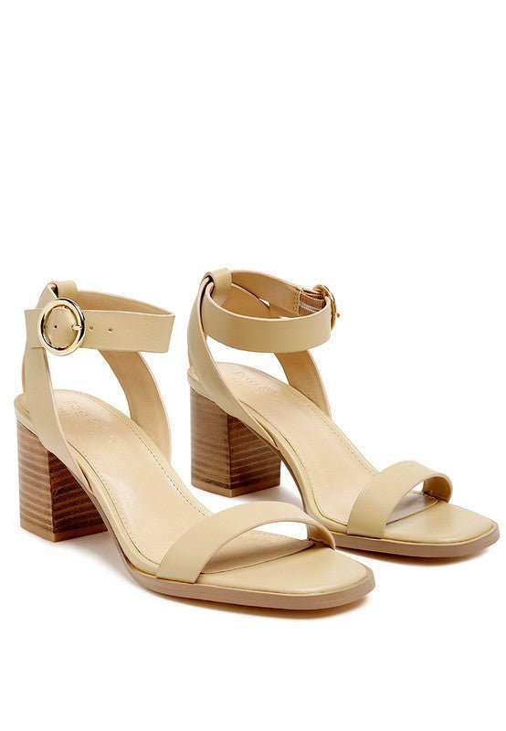 Morgan Block Heel Sandal - Lanamoore