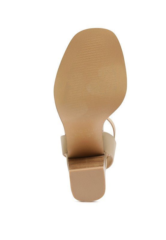 Morgan Block Heel Sandal - Lanamoore