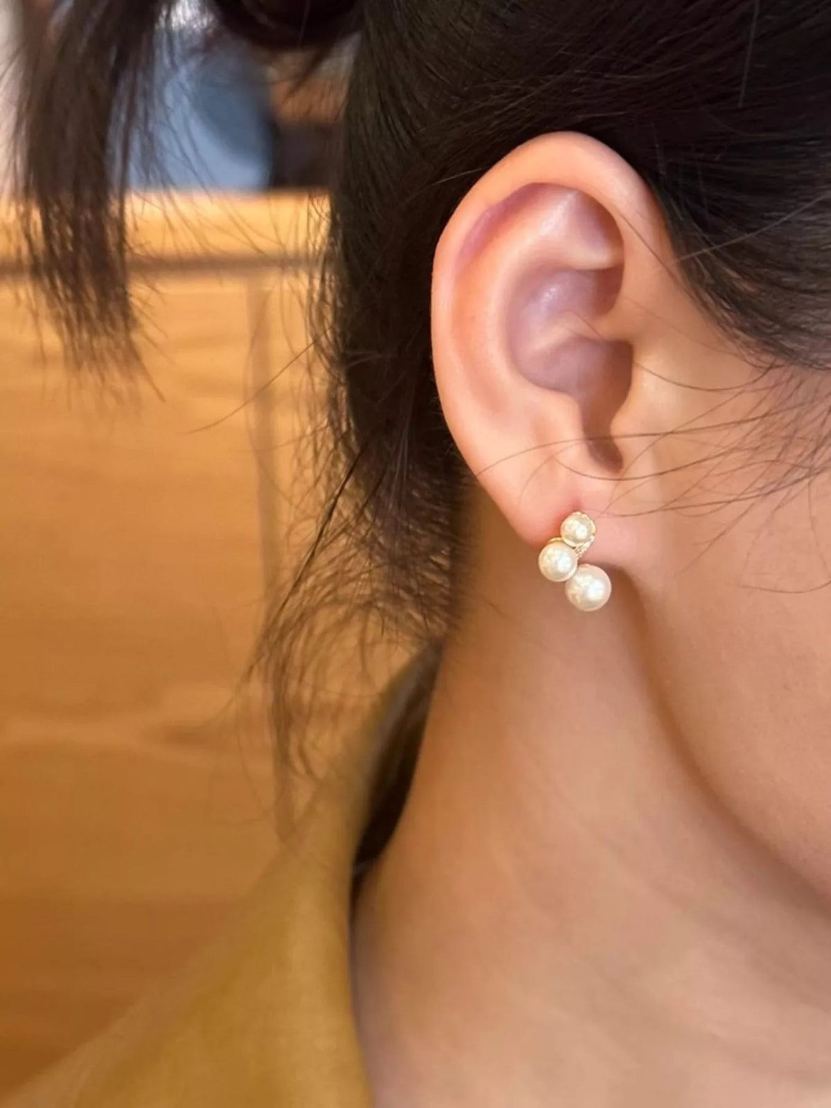 Pearl Cluster Earrings-Jewelry & Accessories - Fine Jewelry - Earrings-Lanamoore