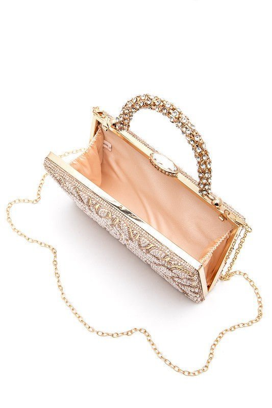 Pearl Flower Box Clutch - Lanamoore