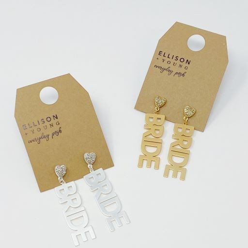 Say I Do Bride Earrings - Lanamoore