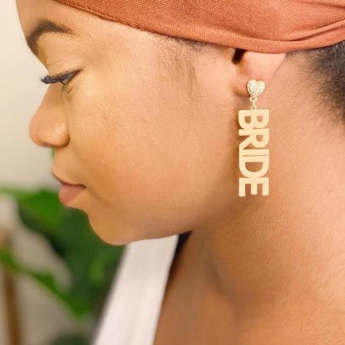 Say I Do Bride Earrings - Lanamoore