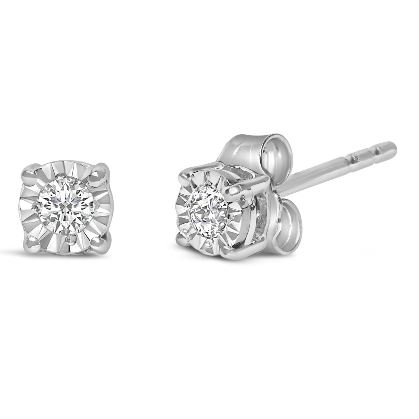 Serena Round Brilliant - Cut Diamond Stud Earrings - Jewelry & Accessories - Fine Jewelry - Earrings - Lanamoore