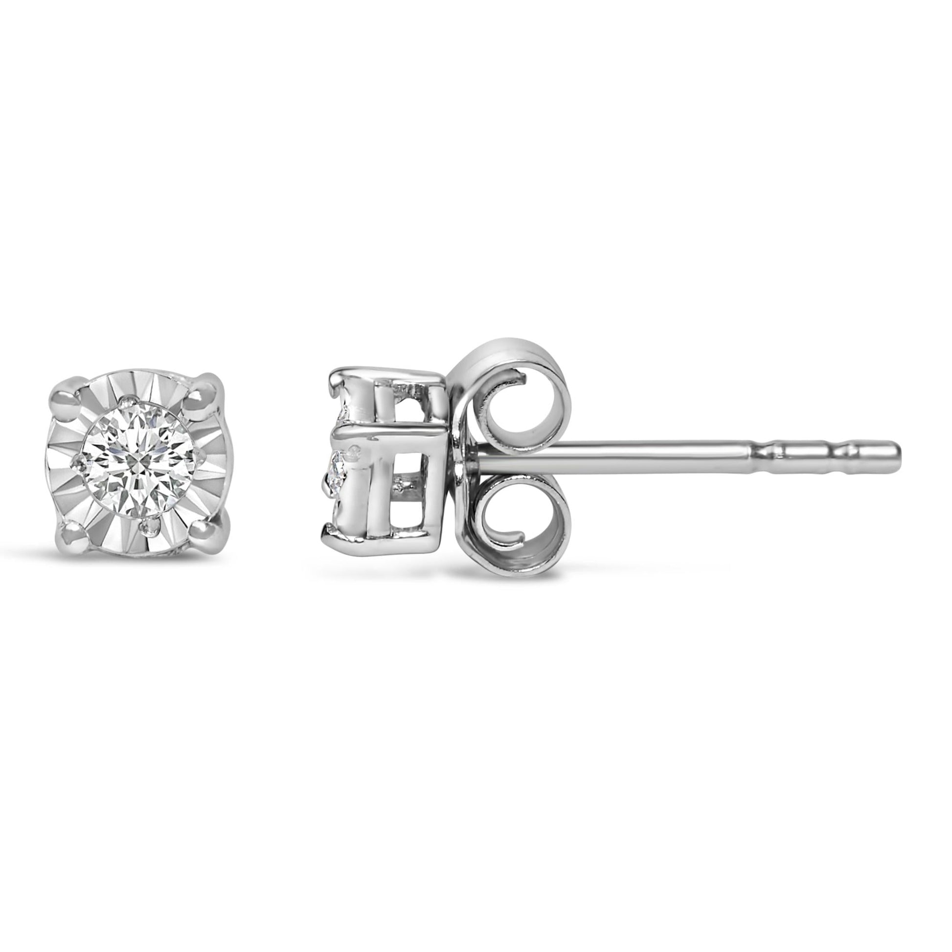 Serena Round Brilliant - Cut Diamond Stud Earrings - Jewelry & Accessories - Fine Jewelry - Earrings - Lanamoore