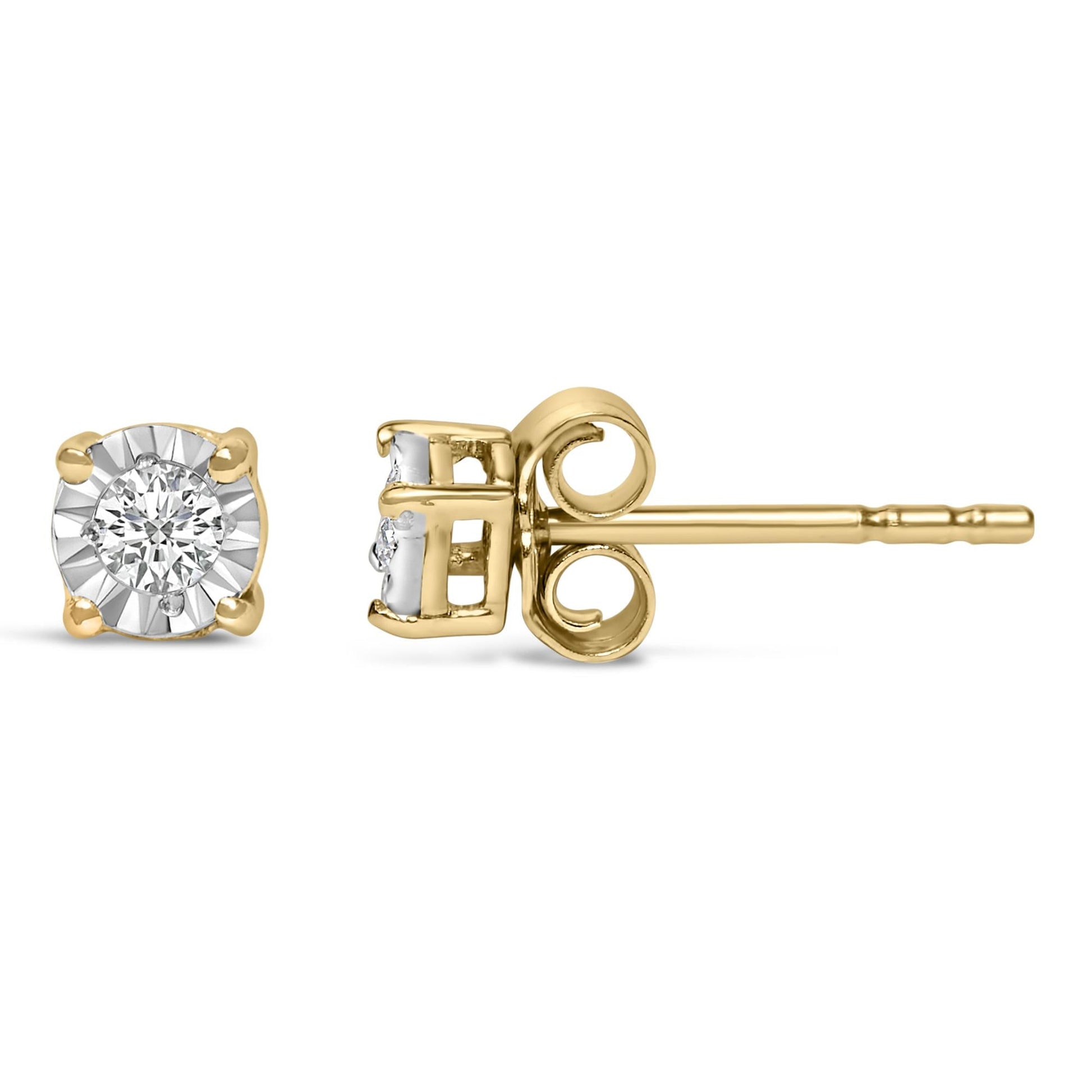 Serena Round Brilliant - Cut Diamond Stud Earrings - Jewelry & Accessories - Fine Jewelry - Earrings - Lanamoore