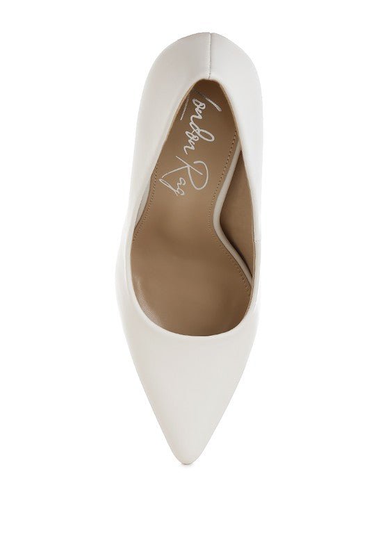 Shakari Pumps - White - Lanamoore